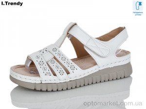 Босоніжки жіночі G108-2 Trendy білий  оптом от Optomarket