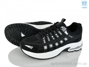 Кросівки жіночі G123-1 Lilin чорний оптом от Optomarket