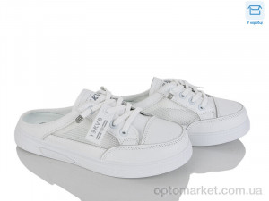 Сабо жіночі G127-6 Lilin білий оптом от Optomarket