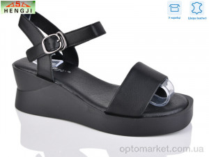 Босоніжки жіночі G129-1 Hengji чорний  оптом от Optomarket