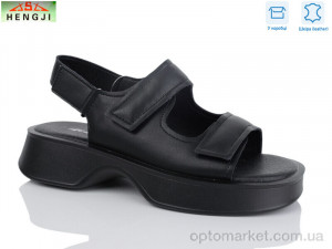 Босоніжки жіночі G178-1 Hengji чорний  оптом от Optomarket