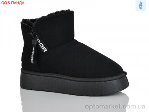 Уги жіночі G18-1 QQ&Панда чорний  оптом от Optomarket