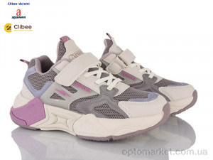 Кросівки дитячі G1836 beige-purple Apawwa бежевий  оптом от Optomarket