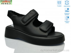 Босоніжки жіночі G185-1 Hengji чорний оптом от Optomarket