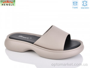 Шльопанці жіночі G196-2 Hengji коричневий  оптом от Optomarket