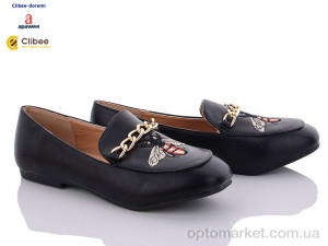 Туфли детские G2012L black Doremi черный  оптом от Optomarket