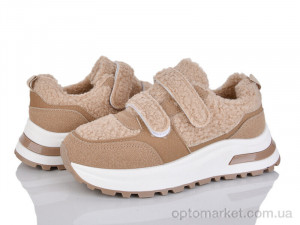 Кросівки жіночі G22-2 Baolikang коричневий  оптом от Optomarket