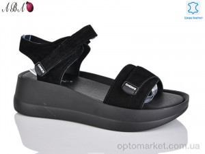 Босоніжки жіночі G23-5 Hengji чорний  оптом от Optomarket