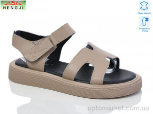 Босоніжки жіночі G290-2 Hengji бежевий  оптом от Optomarket