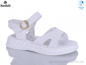Босоніжки дитячі G5501-1 Башили білий оптом от Optomarket