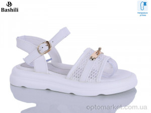 Босоніжки дитячі G5505-1 Башили білий оптом от Optomarket