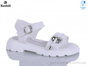 Босоніжки дитячі G5506-1 Башили білий оптом от Optomarket