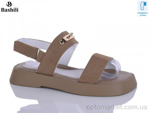 Босоніжки дитячі G5508-17 Башили коричневий оптом от Optomarket