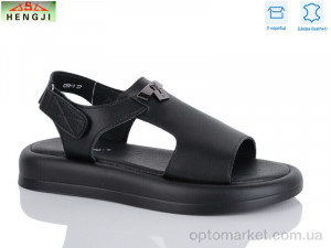 Босоніжки жіночі G59-1 Hengji чорний  оптом от Optomarket