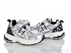 Кросівки дитячі G601-1S Kimbo-o срібний  оптом от Optomarket