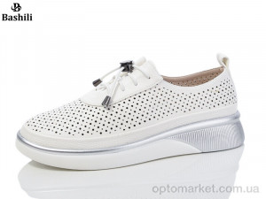 Туфлі дитячі G63A58-1 Башили білий  оптом от Optomarket