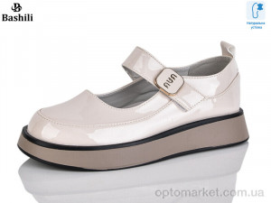 Туфлі дитячі G6502-B11 Башили бежевий  оптом от Optomarket