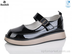 Туфлі дитячі G6502-B2 Башили чорний  оптом от Optomarket
