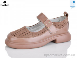Туфлі дитячі G6511-A8 Башили коричневий  оптом от Optomarket