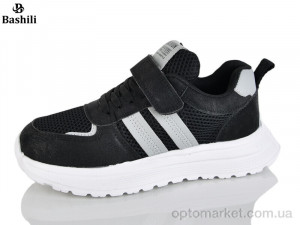 Кросівки дитячі G6515-2 Башили чорний оптом от Optomarket