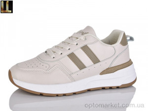 Кросівки жіночі G710-7 Lilin бежевий  оптом от Optomarket