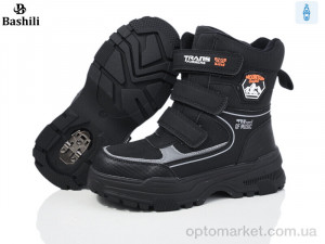 Черевики дитячі G93A19-2 льодоступ Башили чорний  оптом от Optomarket