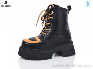 Черевики дитячі G93A52-218 Башили чорний  оптом от Optomarket