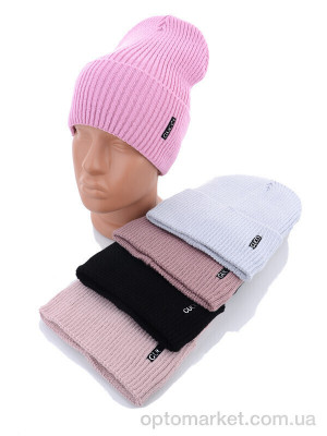 Шапка жіночі GAL89 mix флис Red Hat мікс  оптом от Optomarket