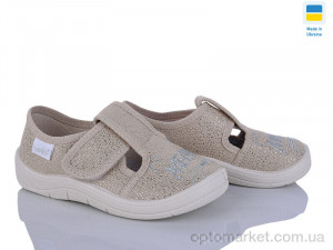 Капці дитячі Галя 852 бежевий Waldi бежевий  оптом от Optomarket