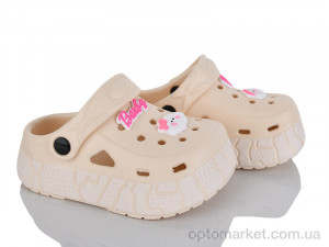 Крокси дитячі GC602-3M KIMBOO бежевий оптом от Optomarket