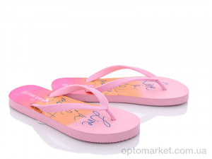 Шльопанці жіночі Gezer розовый Gezer рожевий  оптом от Optomarket