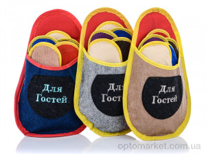 Капці жіночі Гости-1mix Alex мікс  оптом от Optomarket
