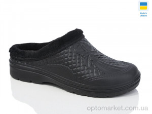 Галоші жіночі ГП17 чорний DS чорний  оптом от Optomarket