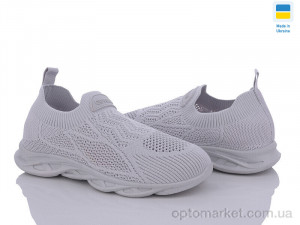 Кросівки жіночі GW639G Demur сірий  оптом от Optomarket