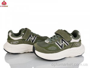 Кросівки дитячі GY603-2L Kimbo-o зелений  оптом от Optomarket