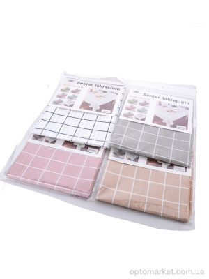 Господарські товари H00794 mix Скатертина 137х152см LOOK&BUY  оптом от Optomarket