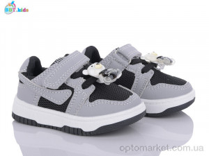 Кросівки дитячі H10-5-2 BBT kids сірий  оптом от Optomarket