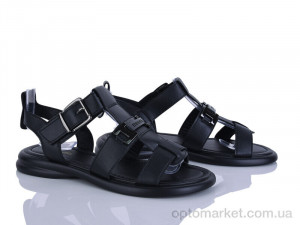 Босоніжки жіночі H105-1 Loretta чорний  оптом от Optomarket