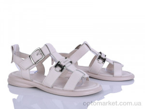 Босоніжки жіночі H105-3 Loretta бежевий  оптом от Optomarket