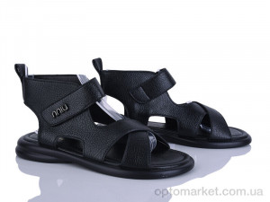 Босоніжки жіночі H107-1 Loretta чорний  оптом от Optomarket