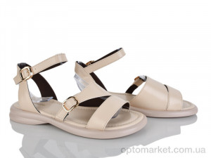 Босоніжки жіночі H108-3 Loretta бежевий  оптом от Optomarket