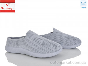Сліпони жіночі H109-2 Saimaoji сірий  оптом от Optomarket