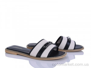 Шльопанці жіночі H111-1 Loretta чорний  оптом от Optomarket