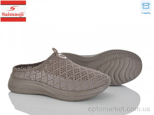 Шльопанці жіночі H115-7 Saimaoji хакі  оптом от Optomarket