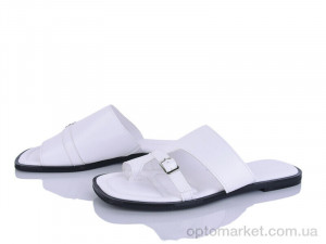 Шльопанці жіночі H119-2 Loretta білий оптом от Optomarket