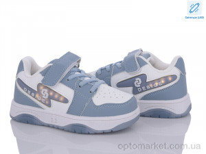 Кросівки дитячі H122-5 LED Paliament блакитний  оптом от Optomarket