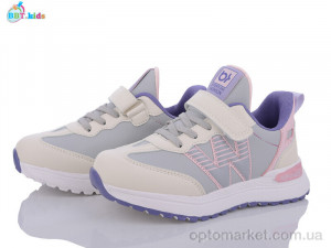 Кросівки дитячі H17-3-3 BBT kids сірий  оптом от Optomarket