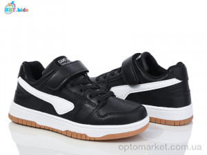 Кросівки дитячі H206-3-6 BBT чорний  оптом от Optomarket