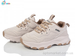 Кросівки дитячі H209-3-3 BBT бежевий  оптом от Optomarket