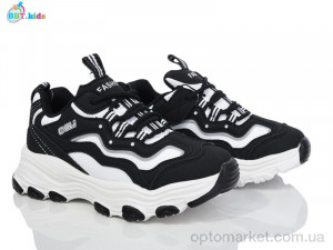 Кросівки дитячі H209-3-5 BBT чорний  оптом от Optomarket